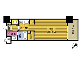 ＲＪＲプレシア大分駅前III 1102 ｜ 大分県大分市要町（賃貸マンション1K・11階・30.88㎡） その2