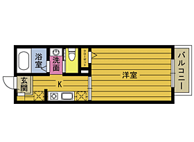 Grand　Line上野 205 ｜ 大分県大分市上野丘西14-13（賃貸アパート1K・2階・25.73㎡） その2