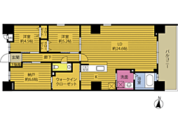 間取図画像 2SLDK