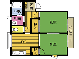 🉐敷金礼金0円！🉐フレグランス大在Ａ