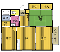 🉐敷金礼金0円！🉐エーデルハイツＣ棟