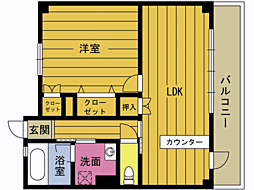 メゾン高島II 1階