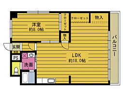 サンシャイン津留 2階