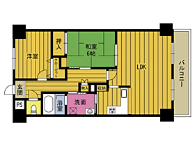 鈴木I 502 ｜ 大分県大分市中島西１丁目（賃貸マンション2LDK・5階・73.40㎡） その2