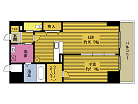 ＷＩＮＤＯＭセントラルレジデンス 204 ｜ 大分県大分市中央町３丁目（賃貸マンション1LDK・2階・42.50㎡） その2