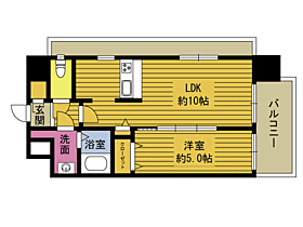 Ｓ－ＦＯＲＴ高砂町 606 ｜ 大分県大分市高砂町（賃貸マンション1LDK・6階・36.22㎡） その2