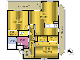 スペリオルSIII 203 ｜ 大分県大分市大字駄原志手1-3（賃貸アパート2LDK・2階・60.72㎡） その2