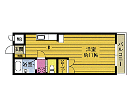 エトワールドゥ 108 ｜ 大分県別府市南的ケ浜町（賃貸マンション1R・1階・32.20㎡） その2