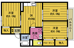 エスペランスひらのＡ 1階/101