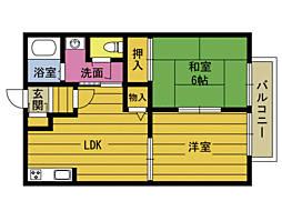 🉐敷金礼金0円！🉐リリィおしの台Ｂ