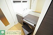 室内洗面台完備