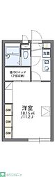レオパレスセントヴィラージュ2 1Kの間取図画像