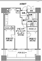 コーシャハイツ安土町 904 ｜ 大阪府大阪市中央区安土町３丁目1-14（賃貸マンション2LDK・9階・64.22㎡） その2