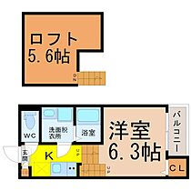 愛知県名古屋市港区津金１丁目（賃貸アパート1K・1階・21.06㎡） その2