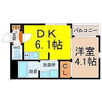 愛知県名古屋市北区志賀町１丁目（賃貸アパート1DK・1階・25.40㎡） その2