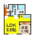 quadorIMAIKEEAST1階8.1万円