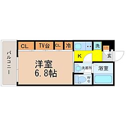 リブリ・FALCON 1Kの間取図画像