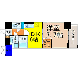 アーデルドルフ 1DKの間取図画像