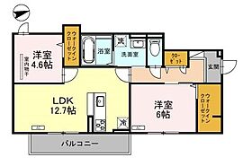 ヴィーニュ  ｜ 大阪府柏原市古町３丁目（賃貸アパート2LDK・2階・60.40㎡） その2