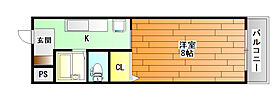 Ks square  （ ケーズスクエア ）  ｜ 大阪府藤井寺市藤井寺４丁目（賃貸マンション1K・2階・25.25㎡） その2