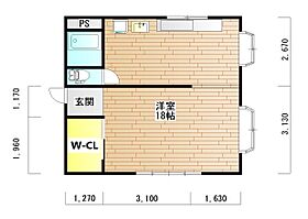 山際ビル　（ヤマギワビル）  ｜ 大阪府富田林市若松町２丁目（賃貸マンション1DK・3階・35.00㎡） その2