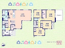 野田市七光台　6期　新築　全1棟