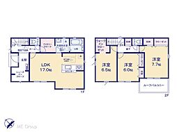 我孫子市布佐1丁目23ー1期　新築一戸建て　全1棟