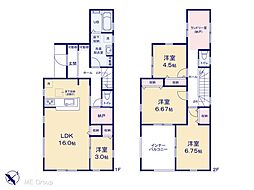 志木市中宗岡4丁目第七　新築一戸建て　全3棟