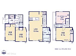 松戸市松戸　新築一戸建て　全1棟