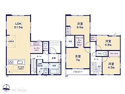 柏市十余二 4期 新築一戸建て　全1棟