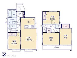 狭山市笹井3丁目　新築一戸建て　全2棟