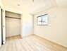 寝室：収納も充実しています！どんなお部屋にするか考えるのが楽しみですね。