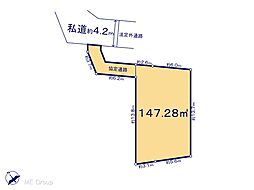 志木市上宗岡1丁目　土地　全3区画
