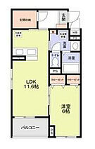 F＆P 303 ｜ 大阪府門真市元町3-12（賃貸マンション1LDK・3階・45.65㎡） その2