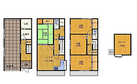 舟田町一戸建貸家  ｜ 大阪府門真市舟田町7-5（賃貸一戸建4LDK・1階・122.71㎡） その1