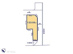 八潮市二丁目　土地　全7区画の土地画像