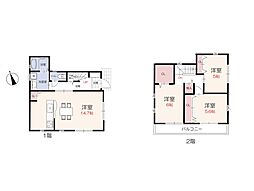 川越市的場 新築一戸建て 全1棟