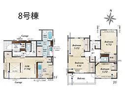 さいたま市見沼区南中野　5期　新築一戸建て　全8棟