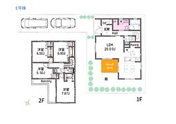 越谷市花田6丁目 新築一戸建て 全3棟