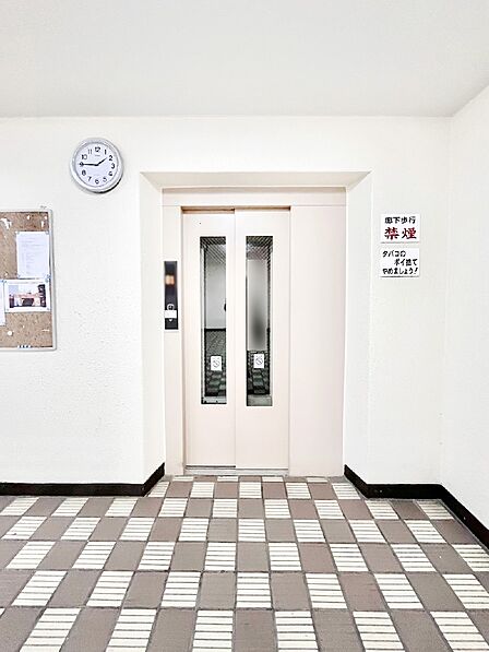 日常の上り下りに便利なエレベーター!