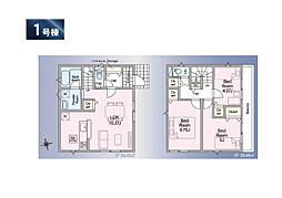 野田市蕃昌新田 第2 新築一顧建て 全3棟