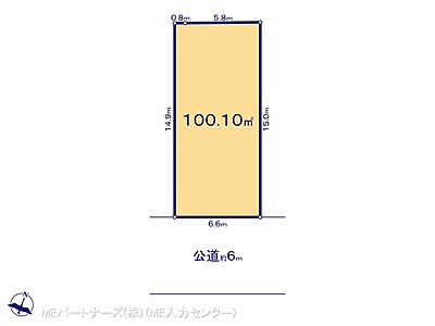 区画図：図面と異なる場合は現況を優先