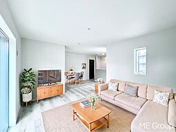 松戸市松戸新田　1期　一戸建て　全10棟 3SLDKのリビング/ダイニング