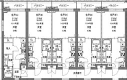 Lala Nishiazabu 1Kの間取図画像