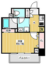 東京都品川区中延4丁目（賃貸マンション1K・4階・25.03㎡） その2