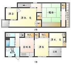 泉町貸家  ｜ 大阪府門真市泉町（賃貸テラスハウス5DK・--・75.00㎡） その2