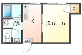 サンスイハイツ  ｜ 大阪府門真市小路町（賃貸マンション1K・2階・22.68㎡） その2