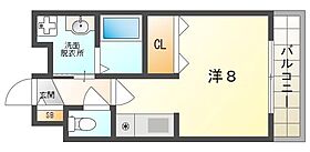 シャペロンヒナタ  ｜ 大阪府守口市八雲中町１丁目（賃貸マンション1R・1階・21.25㎡） その2