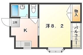 チェリーコートI・II  ｜ 大阪府門真市月出町（賃貸マンション1K・2階・23.78㎡） その2