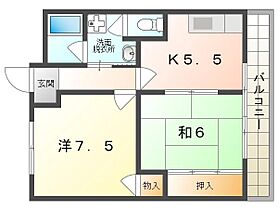 大西マンション  ｜ 大阪府守口市梶町４丁目（賃貸マンション2K・2階・44.10㎡） その2